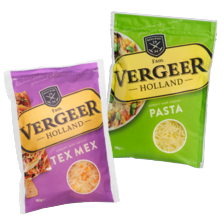 Vergeer geraspte kaas